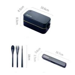 Japanische Bento-Box – Einfacher Behälter zur Aufbewahrung von Lebensmitteln