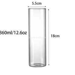 Japanische Highball-Gläser – 6er-Set, elegante Trinkgläser