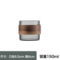 Japanische hitzebeständige Teetasse aus Glas – verbrühungsbeständige Kaffeetasse