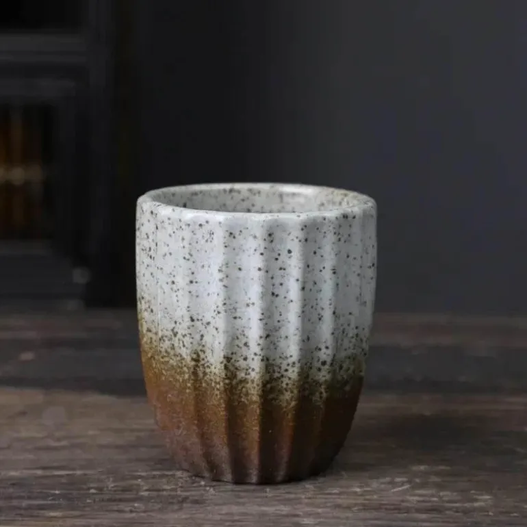Japanische Keramik-Teetasse – Porzellan-Kung-Fu-Sake- und Kaffeetasse
