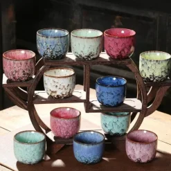 Japanische Keramik-Teetasse – Kung-Fu-Espresso-Kaffeetasse