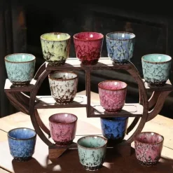 Japanische Keramik-Teetasse – Kung-Fu-Espresso-Kaffeetasse