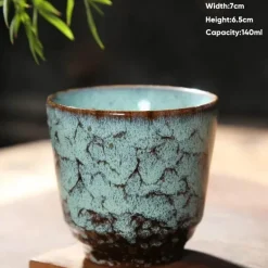 Japanische Keramik-Teetasse – Kung-Fu-Espresso-Kaffeetasse