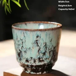 Japanische Keramik-Teetasse – Kung-Fu-Espresso-Kaffeetasse