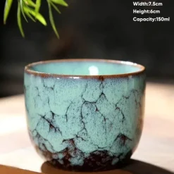 Japanische Keramik-Teetasse – Kung-Fu-Espresso-Kaffeetasse