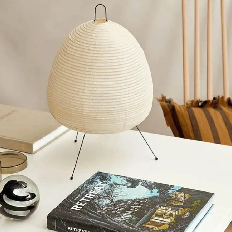 Japanische Papierlaternenlampe - Moderne Tischleuchte