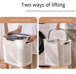 Japanischer Wäschekorb – langlebige, atmungsaktive Aufbewahrungslösung