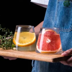 Japanisches Bergglas-Tassenset – Elegantes Trinkgeschirr für Tee, Kaffee, Saft, Wein