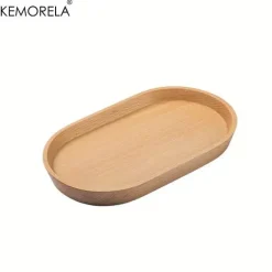 Japanisches Desserttablett aus Holz – Elegante Snackplatte für stilvolle Unterhaltung