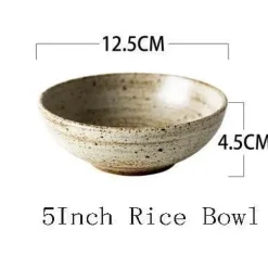 Japanisches Geschirrset aus Steingut – Elegante Geschirrkollektion aus Keramik