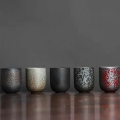 Japanisches Kaffeetassen-Set aus Keramik – Teetassen aus Porzellan