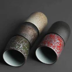 Japanisches Kaffeetassen-Set aus Keramik – Teetassen aus Porzellan