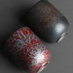 Japanisches Kaffeetassen-Set aus Keramik – Teetassen aus Porzellan