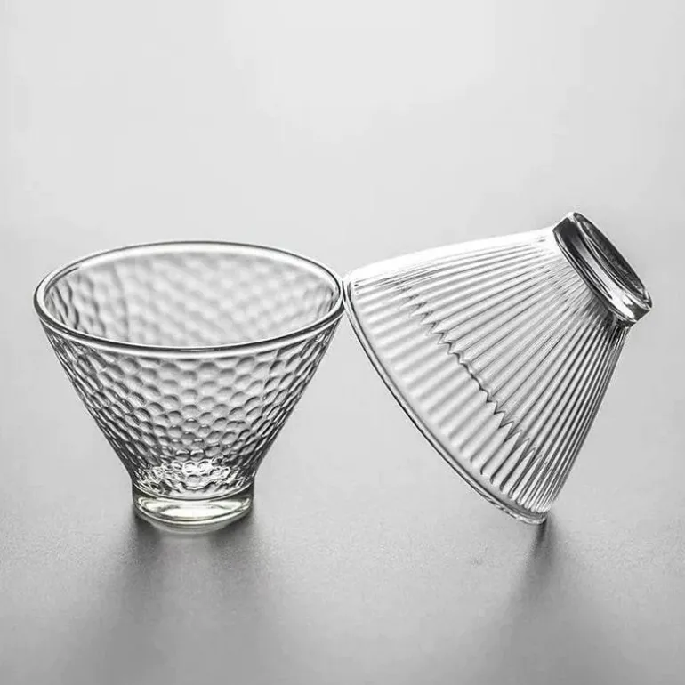 Japanisches Teetassen-Set – Niedliche hitzebeständige Glasbecher