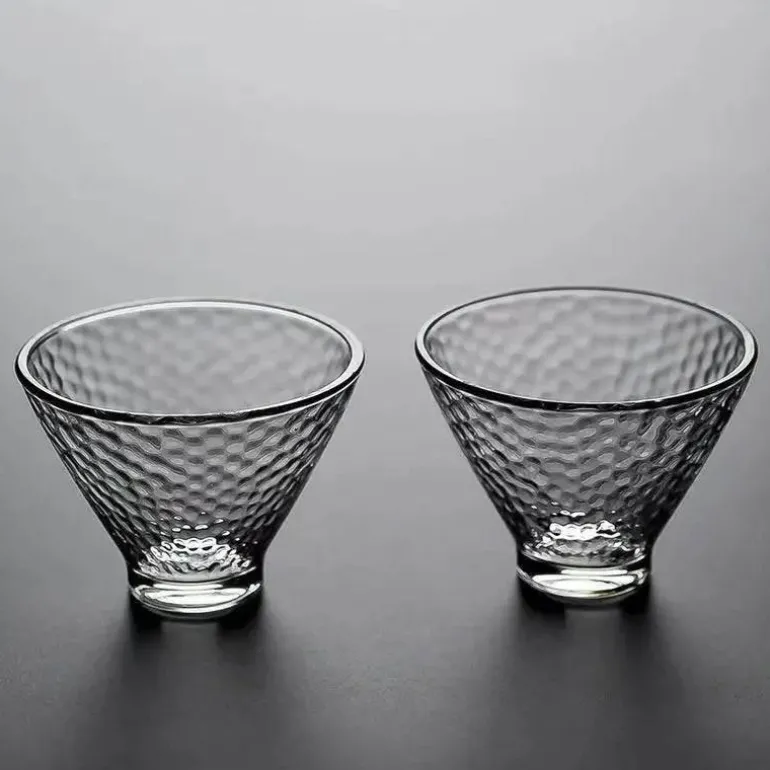 Japanisches Teetassen-Set – Niedliche hitzebeständige Glasbecher