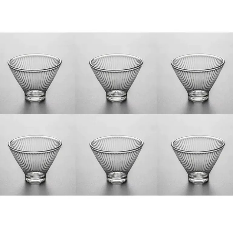 Japanisches Teetassen-Set – Niedliche hitzebeständige Glasbecher