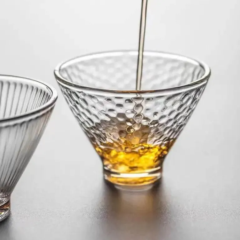 Japanisches Teetassen-Set – Niedliche hitzebeständige Glasbecher