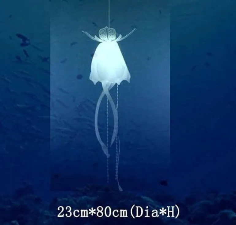 Jellyfish Pendant Lamp - Ocean-Inspired Light Fixture