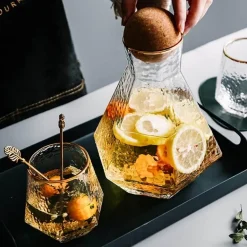 Jervis Glaskrug-Set – Eleganter Krug mit Tassen