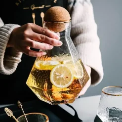 Jervis Glaskrug-Set – Eleganter Krug mit Tassen