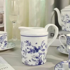 Jungle Lion Tee- und Kaffeeservice aus Bone China – Elegante Geschirrkollektion