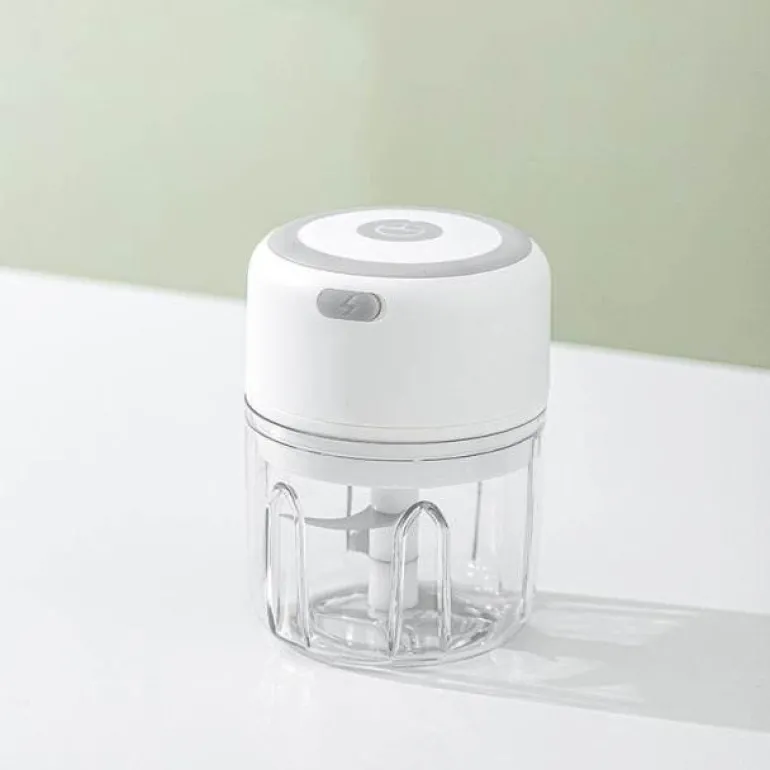 Kabellose Mini-Knoblauchmühle – Kompakter Zerkleinerer für die einfache Essenszubereitung