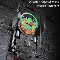 Kabelloser Autotelefonhalter - Verstellbare Autohalterung