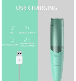 Kabelloser Babyhaarschneider – Kompaktes Vakuum-Design