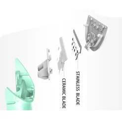 Kabelloser Babyhaarschneider – Kompaktes Vakuum-Design