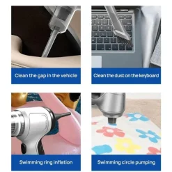 Kabelloser 3-in-1-Handstaubsauger – Tragbares Gerät mit starker Saugkraft