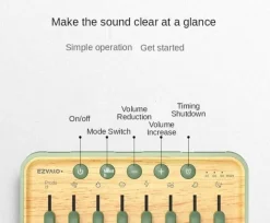 Kabelloser Lautsprecher Natural Scene – Nordisches Design