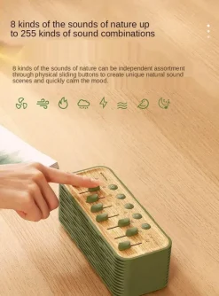 Kabelloser Lautsprecher Natural Scene – Nordisches Design