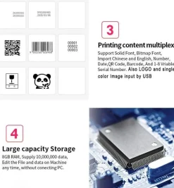 Kabelloser Mini-Handdrucker – Automatisches tragbares Druckgerät