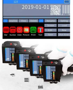 Kabelloser Mini-Handdrucker – Automatisches tragbares Druckgerät
