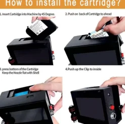 Kabelloser Mini-Handdrucker – Automatisches tragbares Druckgerät