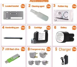 Kabelloser Mini-Handdrucker – Automatisches tragbares Druckgerät