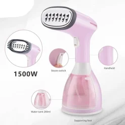 Kabelloser Mini-Reisedampfbügeleisen – Tragbare Kleidungspflege