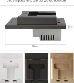 Kabelloser Schnelllade-Steckdosenhalter - Telefon-Dock