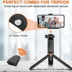 Kabelloser Smartphone-Stabilisator – Easy Grip Selfie Stick