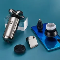 Kabelloser, wasserdichter Bartschneider – wiederaufladbares 5-in-1-Pflegewerkzeug