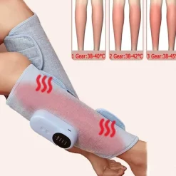 Kabelloses Beinmassagegerät – Tragbares Entspannungsgerät mit Luftvibration