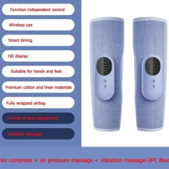 Kabelloses Beinmassagegerät – Tragbares Entspannungsgerät mit Luftvibration