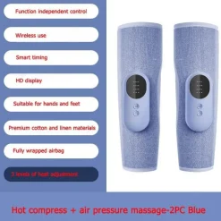 Kabelloses Beinmassagegerät – Tragbares Entspannungsgerät mit Luftvibration