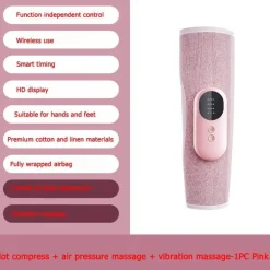 Kabelloses Beinmassagegerät – Tragbares Entspannungsgerät mit Luftvibration