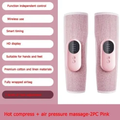 Kabelloses Beinmassagegerät – Tragbares Entspannungsgerät mit Luftvibration