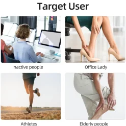 Kabelloses Beinmassagegerät – Luftwellentherapie zur Entspannung