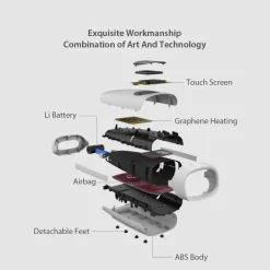 Kabelloses Handmassagegerät – Elektrisches Wärmekompressionstherapiegerät