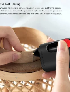 Kabelloses, wiederaufladbares Klebestift-Set – Vielseitiges Klebewerkzeug zum Basteln
