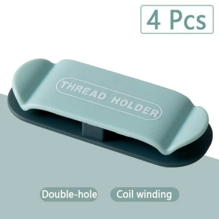 Kabel-Organizer-Clips – 4 kreative selbstklebende Halter