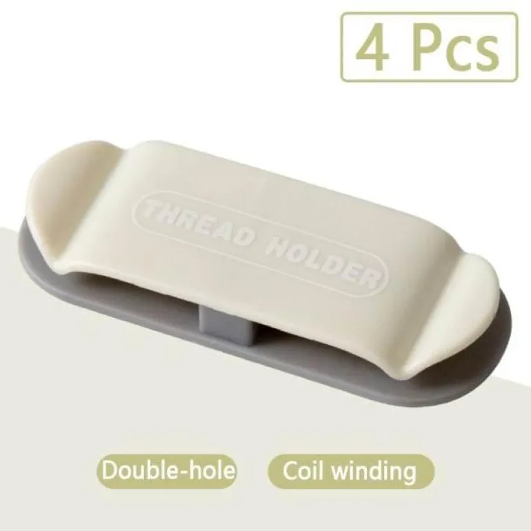 Kabel-Organizer-Clips – 4 kreative selbstklebende Halter